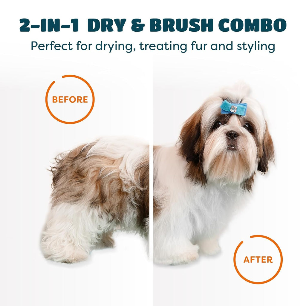 2-in-1 Pet Grooming Dryer Comb